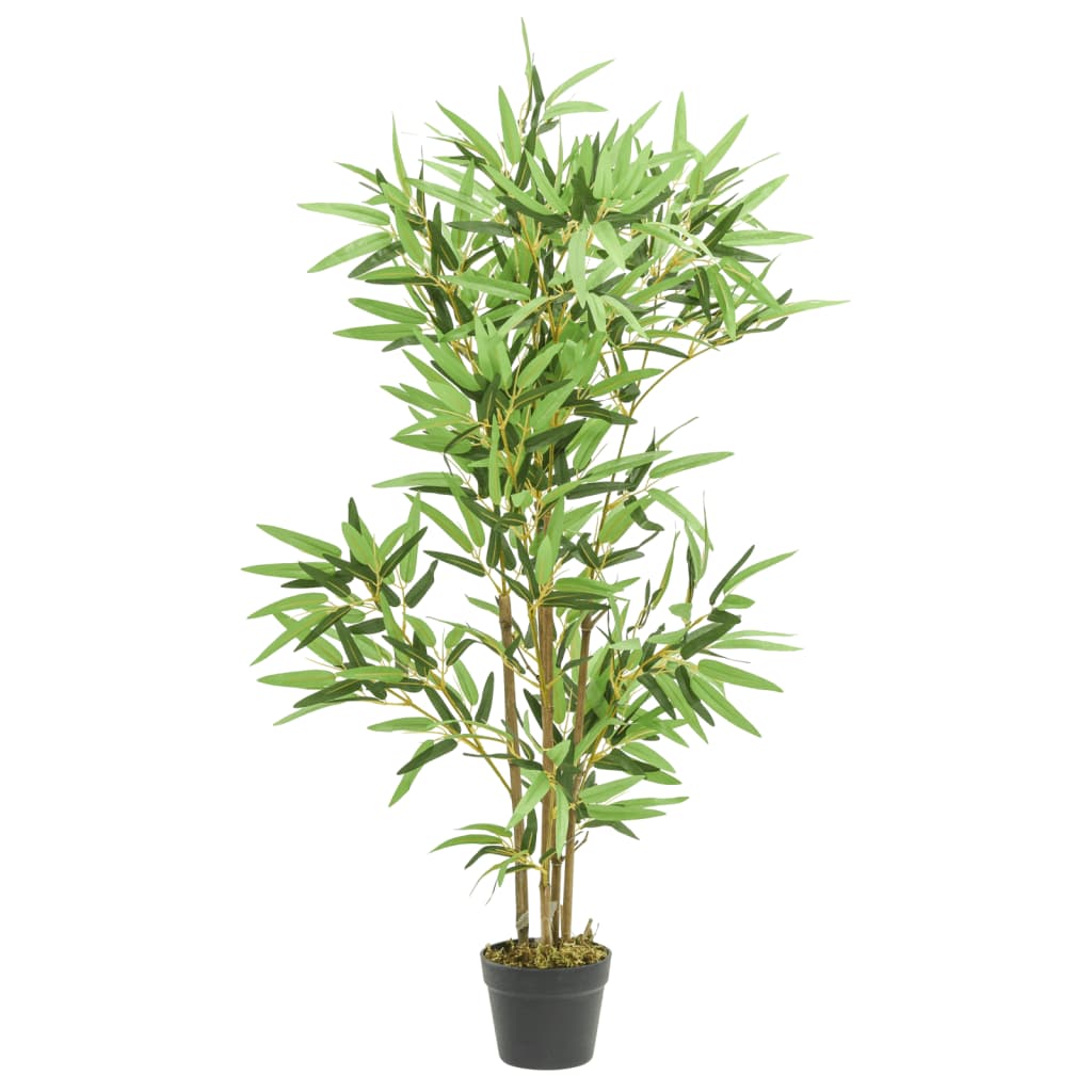 foto del prodotto albero bamb artificiale 552 foglie 120 cm verdecod mxl 83538