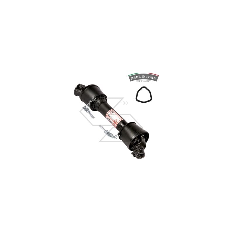foto del prodotto albero cardanico a norme ce 1 3 8 z6 con protezione spinato cat 8x1000mm