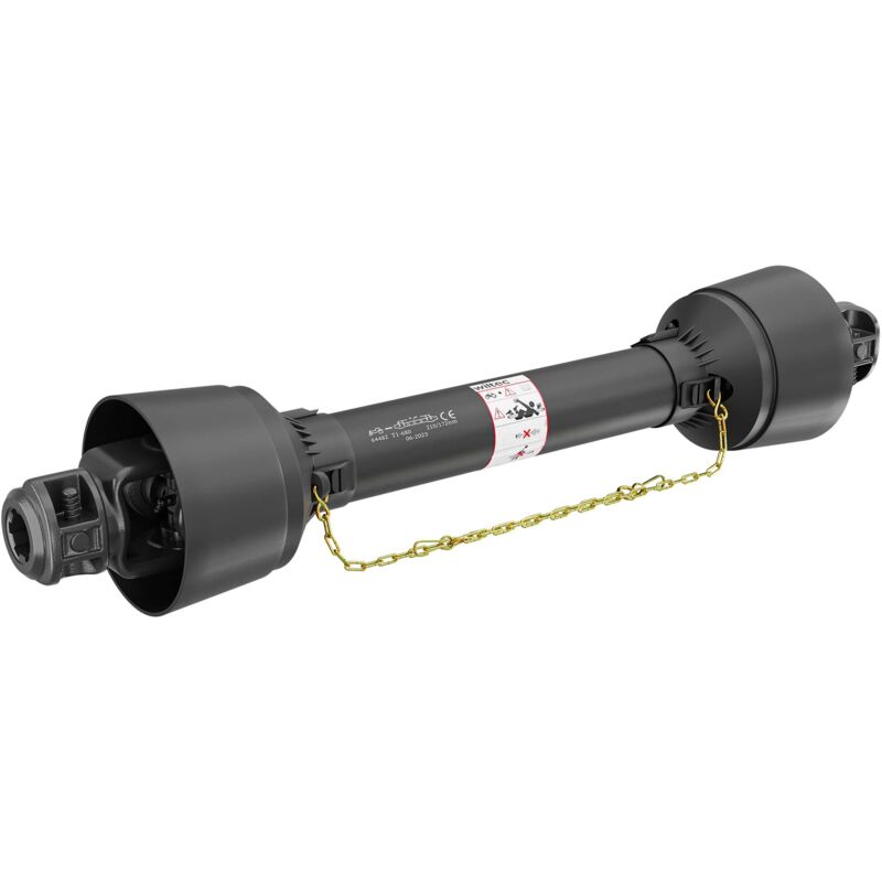 foto del prodotto albero cardanico t1 giunto cardanico 680mm 210nm 540rpm cardano 18kw 25cv 2x 1 3 8 6 denti