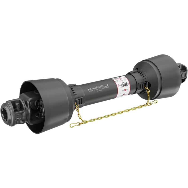 foto del prodotto albero cardanico t5 giunto cardanico 600mm 620nm 540rpm cardano 54kw 74cv 2x 1 3 8 6 denti