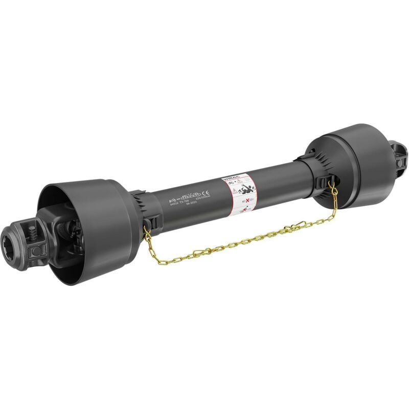 foto del prodotto albero cardanico t5 giunto cardanico 700mm 620nm 540rpm cardano 54kw 74cv 2x 1 3 8 6 denti