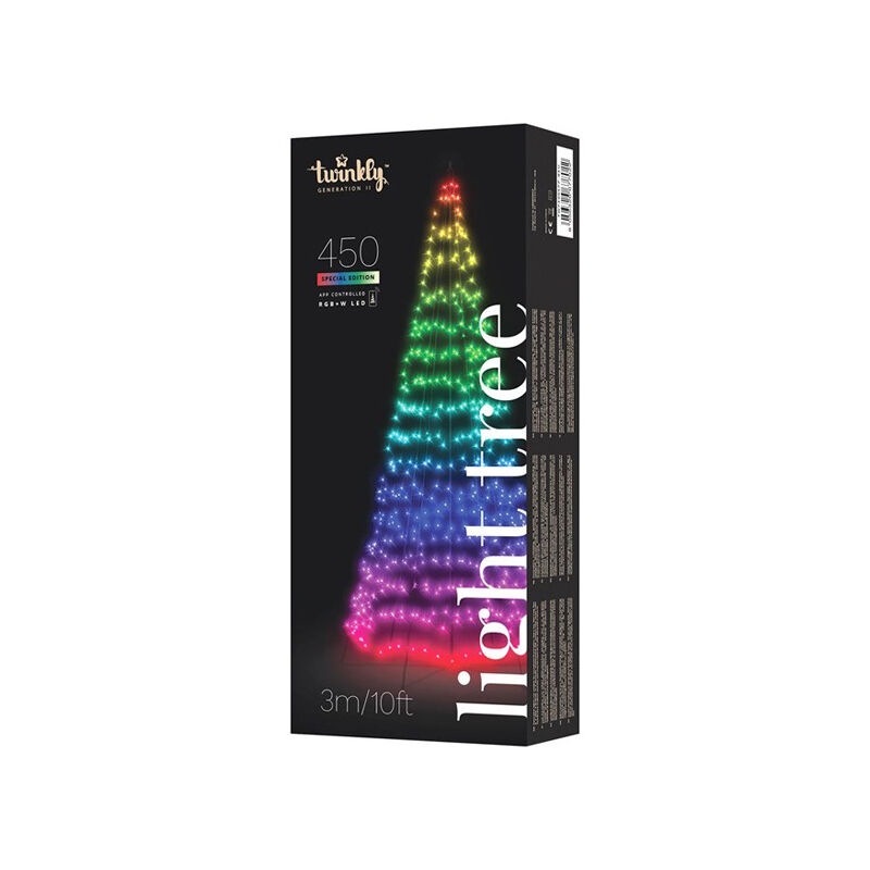 foto del prodotto albero connesso ip44 3m 450 led multicolori rgbw twinkly light tree twinkly