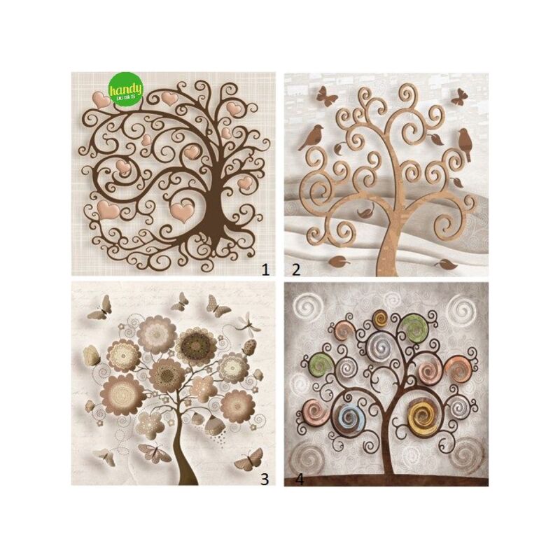 foto del prodotto albero della vita canvas lupia 16x16 assortiti