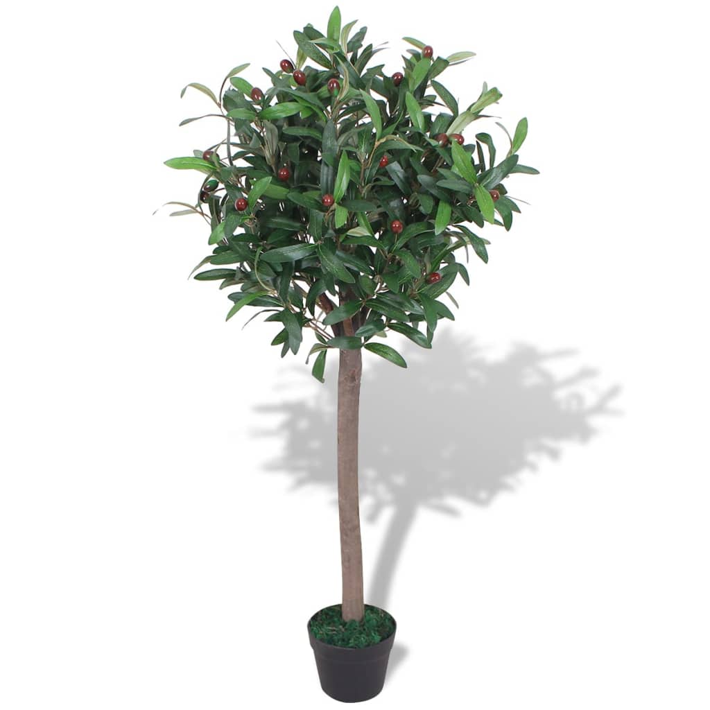 foto del prodotto albero di alloro pianta artificiale con vaso 120 cm verde cod mxl 71134