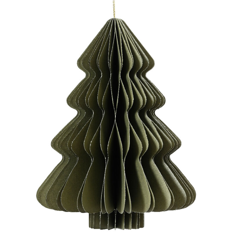 foto del prodotto albero di carta verde 30x40 cm chiusura magnetica