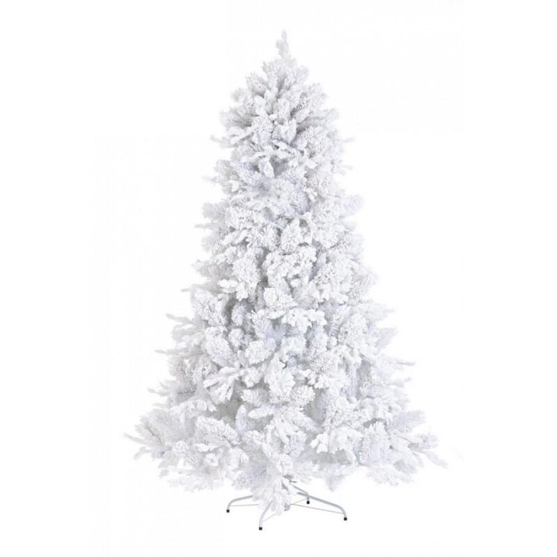foto del prodotto albero di natale artificiale 180 cm 1383 rami bianco