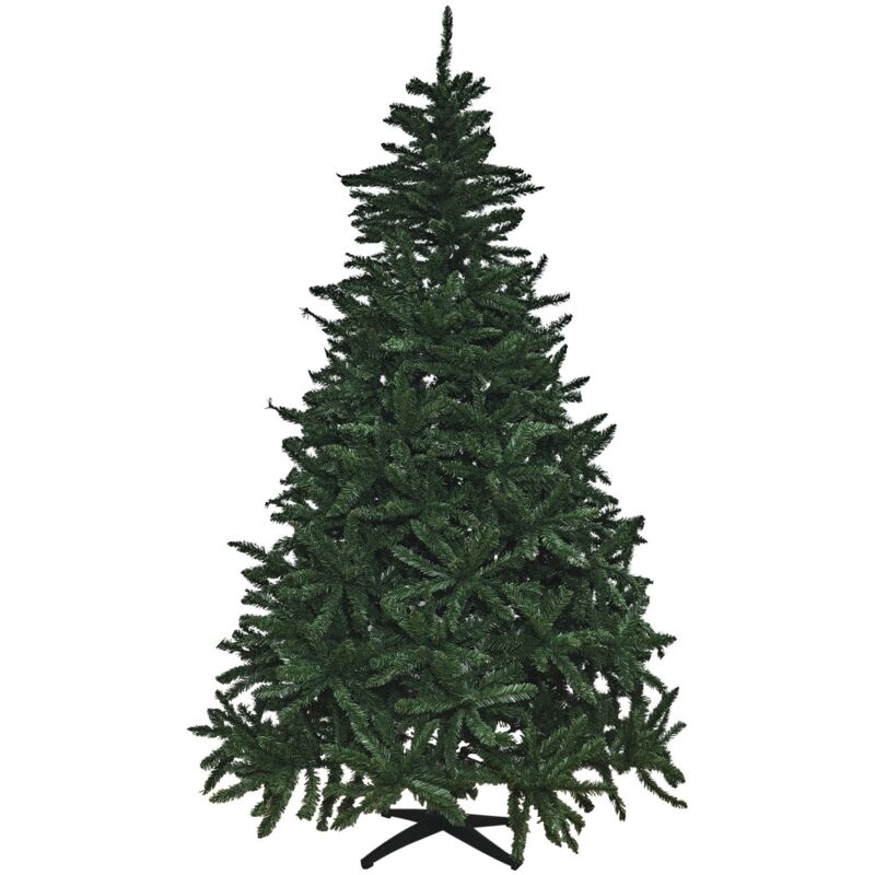 foto del prodotto albero di natale artificiale con sistema pieghevole 240 cm sostenibile verde
