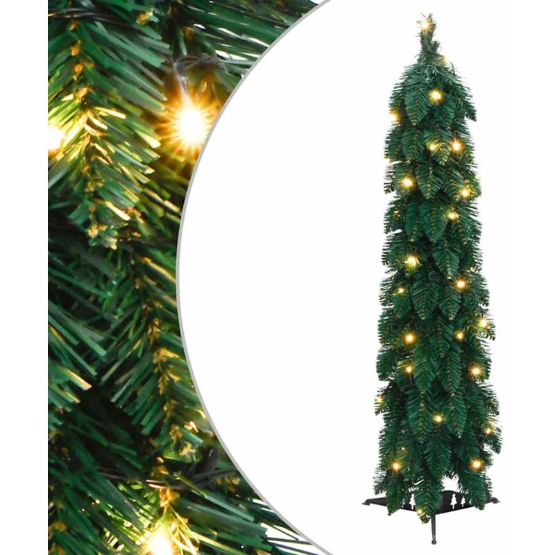 foto del prodotto albero di natale artificiale preilluminato con 30 led 60 cm vidaxl