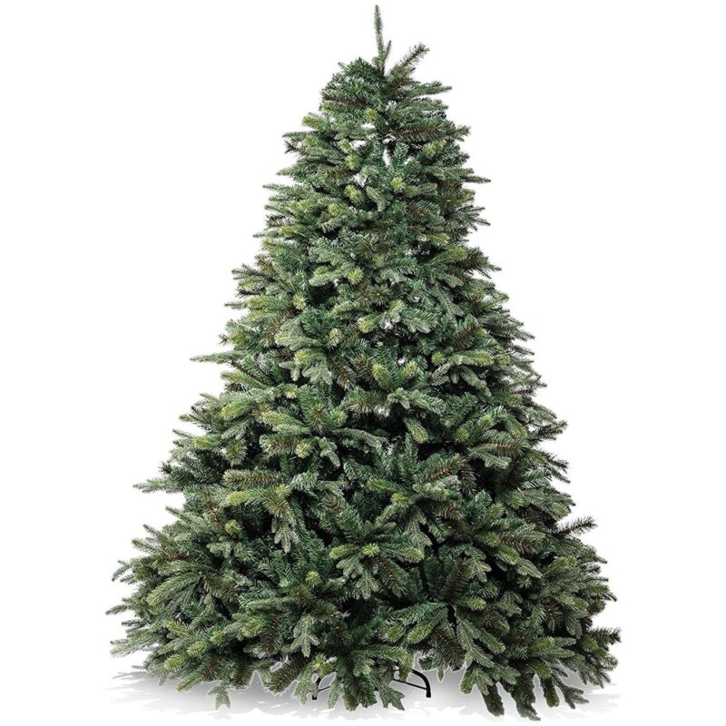 foto del prodotto albero di natale clifford in pp effetto aghi di pino pe effetto real touch 210 cm
