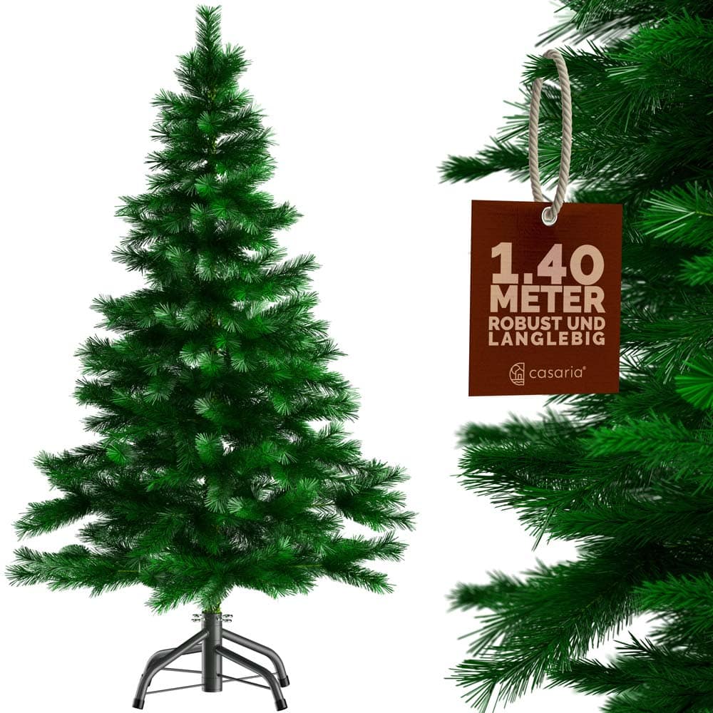 foto del prodotto albero di natale con base 140cm