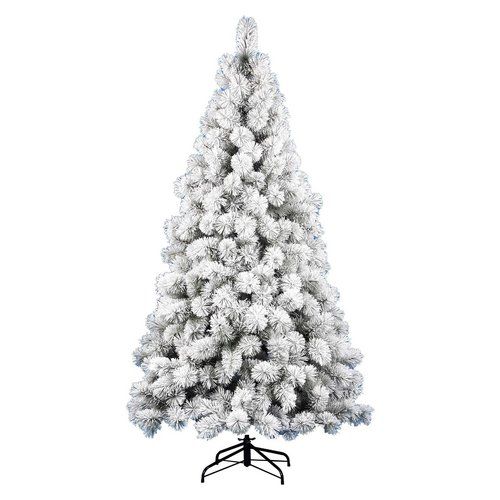 foto del prodotto albero di natale d. 93 x h. 180 cm saint moritz verde innevato - 8009534004333