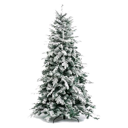 foto del prodotto albero di natale innevato alaska h.210 cm base 134 cm 1876 rami