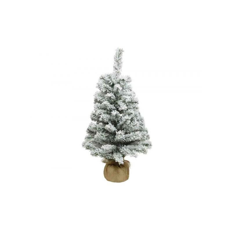 foto del prodotto albero di natale innevato da interno 60 cm