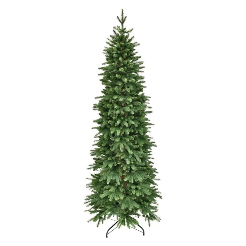 foto del prodotto albero di natale mod. fred cm.180h slim verde natalizio ad ombrello xone