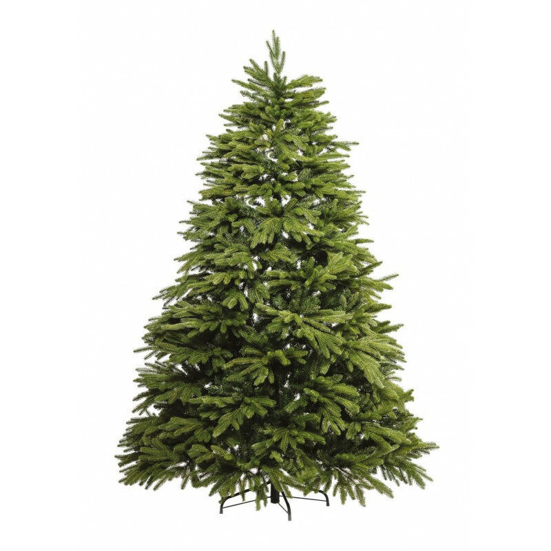 foto del prodotto albero di natale oscar 90 in pe effetto real touch di altissima qualit 240 cm