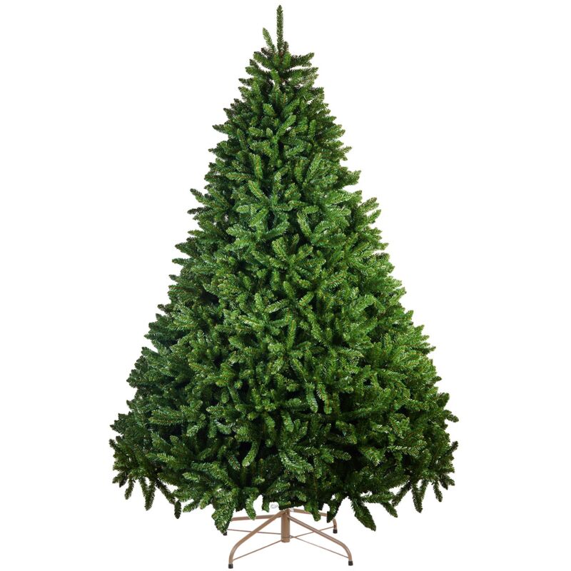 foto del prodotto albero di natale realistico sun valley in pvc di altissima qualit 240 cm