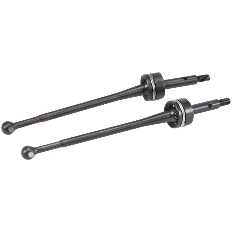foto del prodotto albero di trasmissione cvd nel acciaio temprato 2pz 45 per 144001 124019 lc racing 1 14 rc drift car upgrade parts, a