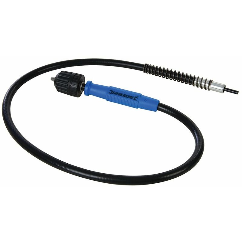 foto del prodotto albero flessibile per trapano - 1041 mm 633973 - silverline