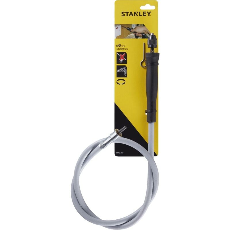 foto del prodotto albero flessibile per trapano stanley 6mm x 130 cm
