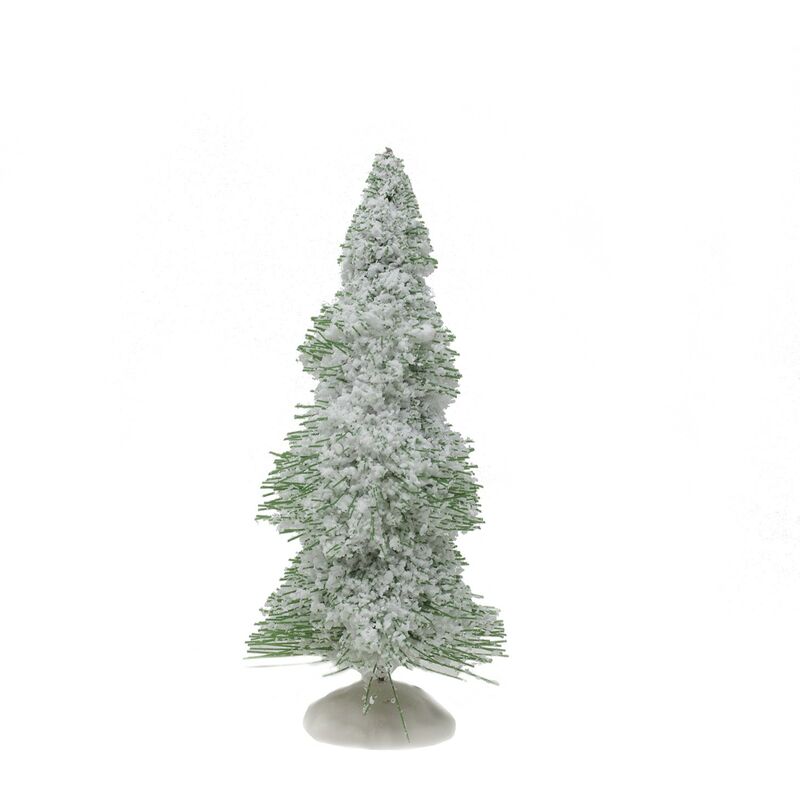 foto del prodotto albero innevato h 15 cm in miniatura per presepe 86934