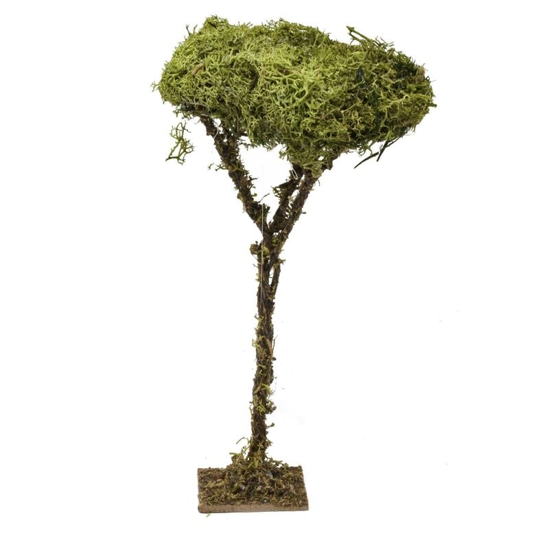 foto del prodotto albero lichene h 16 cm miniature alberi per presepe 86566