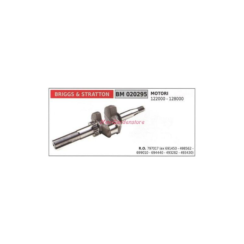 foto del prodotto albero motore briggs stratton motore tagliaerba rasaerba tosaerba 122000 020295