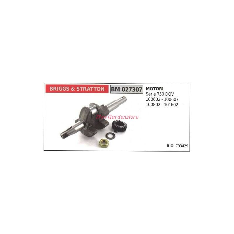 foto del prodotto albero motore briggs stratton motore tagliaerba rasaerba tosaerba 750 dov 027307