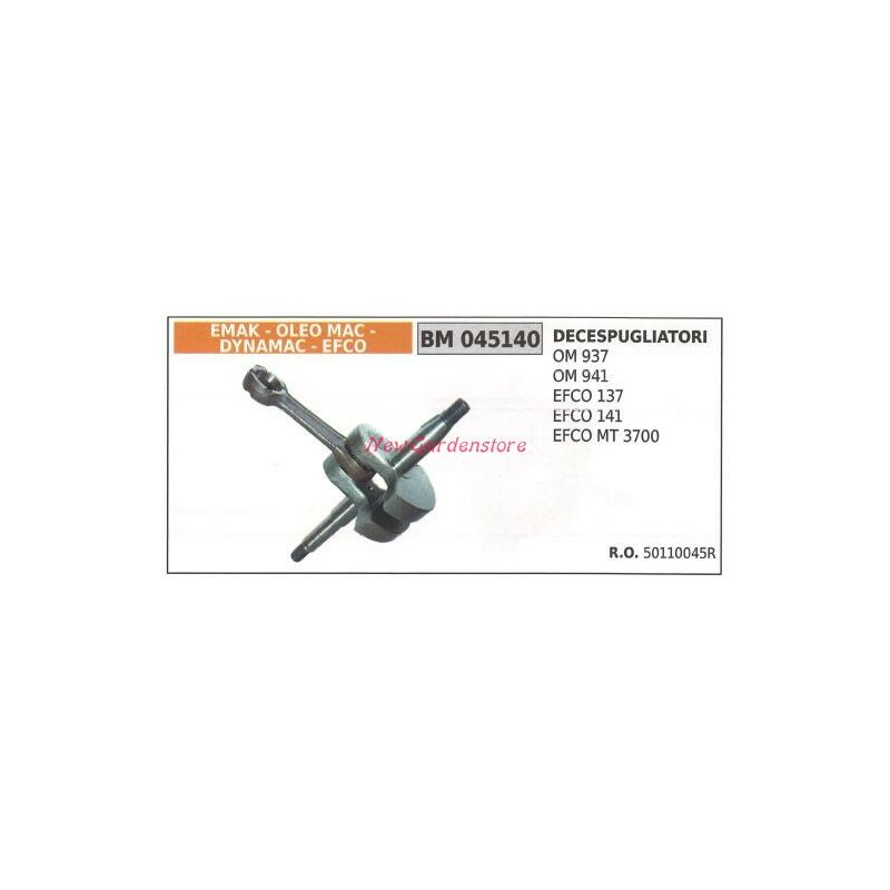 foto del prodotto albero motore emak motore decespugliatore om 937 941 efco 137 045140