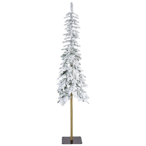 foto del prodotto albero natale kaemingk 680082 alpine innevato
