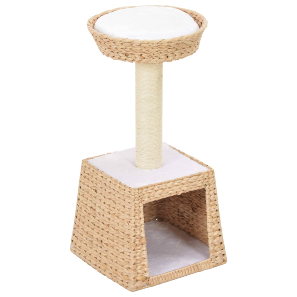 foto del prodotto albero per gatti con tiragraffi in sisal seagrass vidaxl