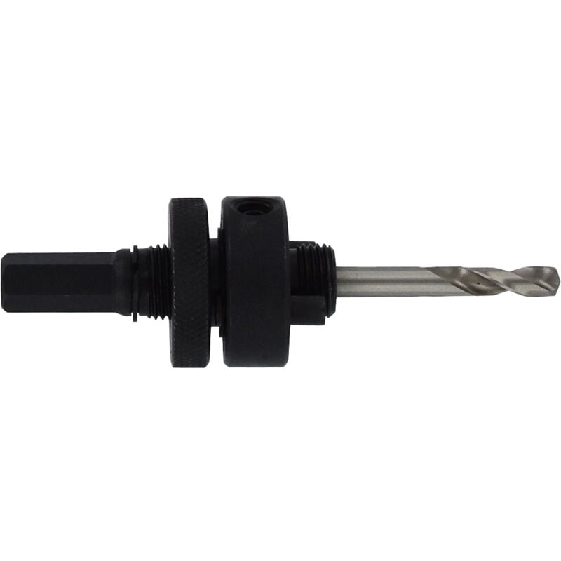 foto del prodotto albero pilota bimetallico premium al cobalto 5 per seghe a tazza da 32mm a 152mm gambo esagonale 11mm tivoly