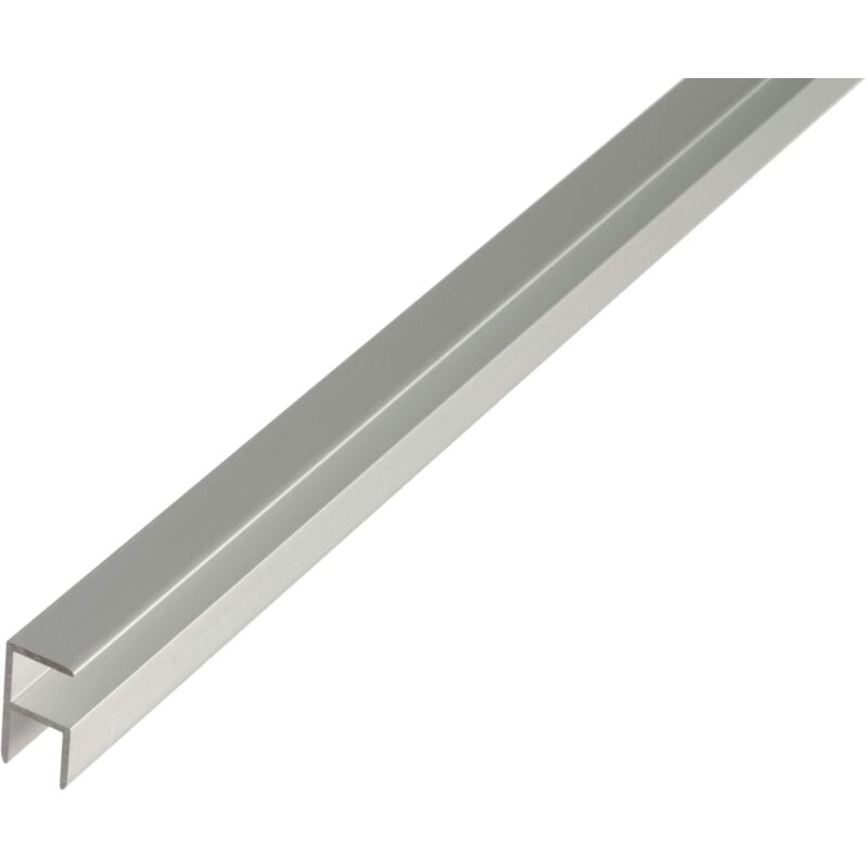 foto del prodotto alberts 030609 profilo ad angolo, autobloccante, alluminio, anodizzato argento, 1000 x 12,9 x 24 mm