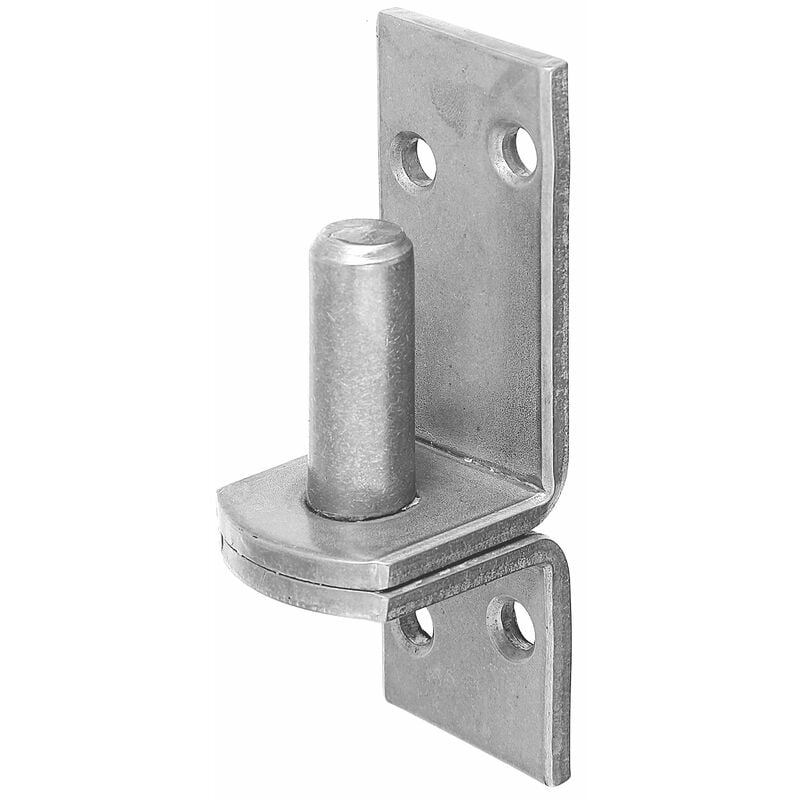 foto del prodotto alberts 318222 cardine su piastra, nelle versioni con gancio di o dii, acciaio inox, entrata 16 mm, piastra 115 x 40 mm