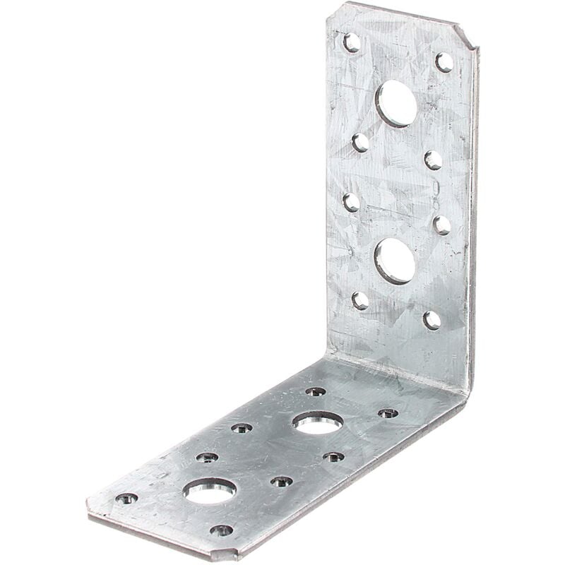 foto del prodotto alberts 332914 squadretta di giunzione, zincata con procedimento sendzimir, 90 x 90 x 40 mm, set da 6