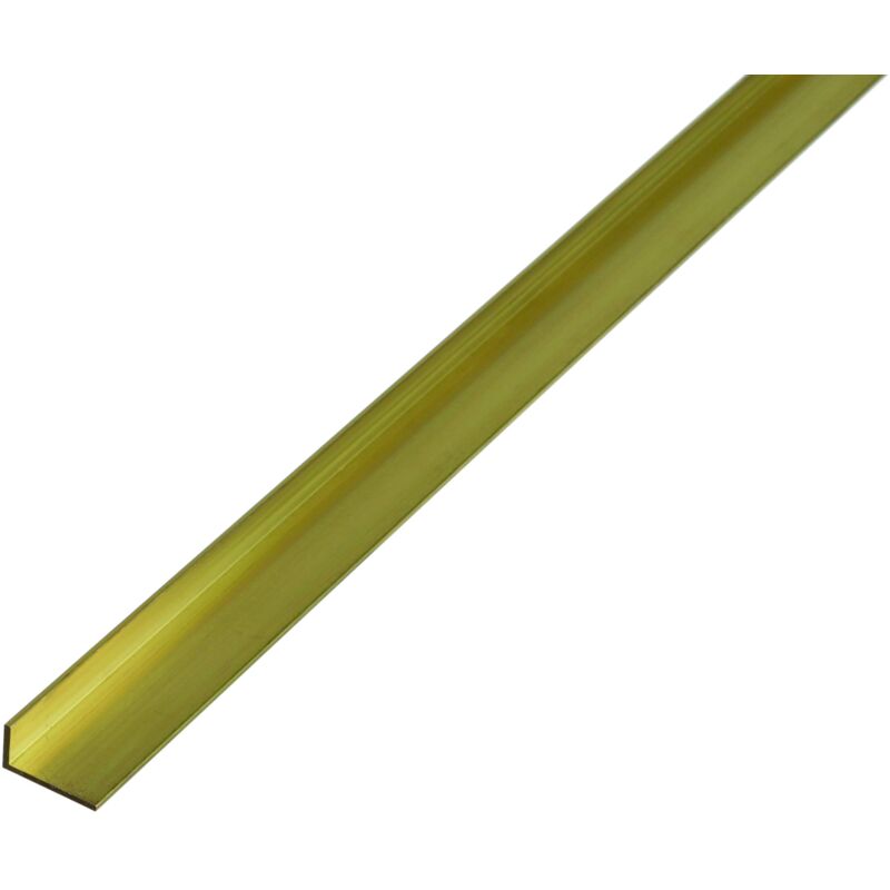 foto del prodotto alberts 471538 profilo angolare ottone 1000 x 20 x 10 mm