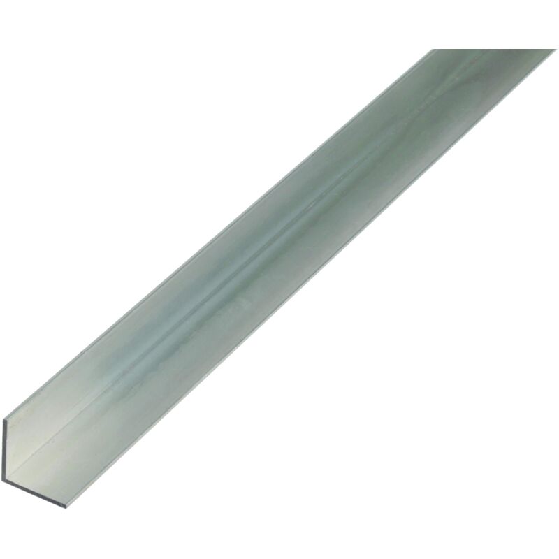 foto del prodotto alberts 473938 profilo angolare alluminio, naturale 1000 x 10 x 10 mm