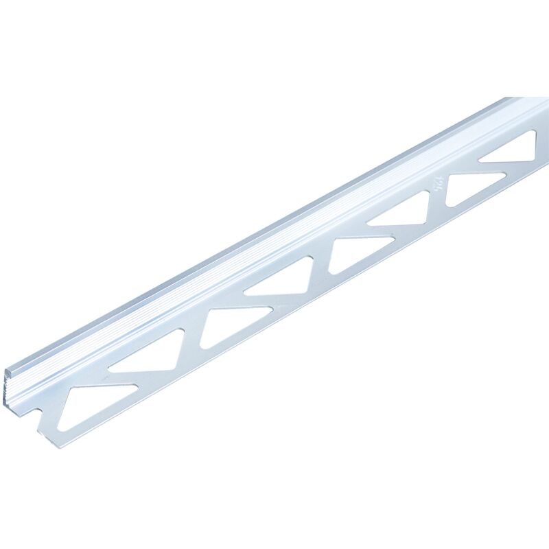 foto del prodotto alberts 475963 profilo terminale per piastrelle, alluminio, anodizzato argento
