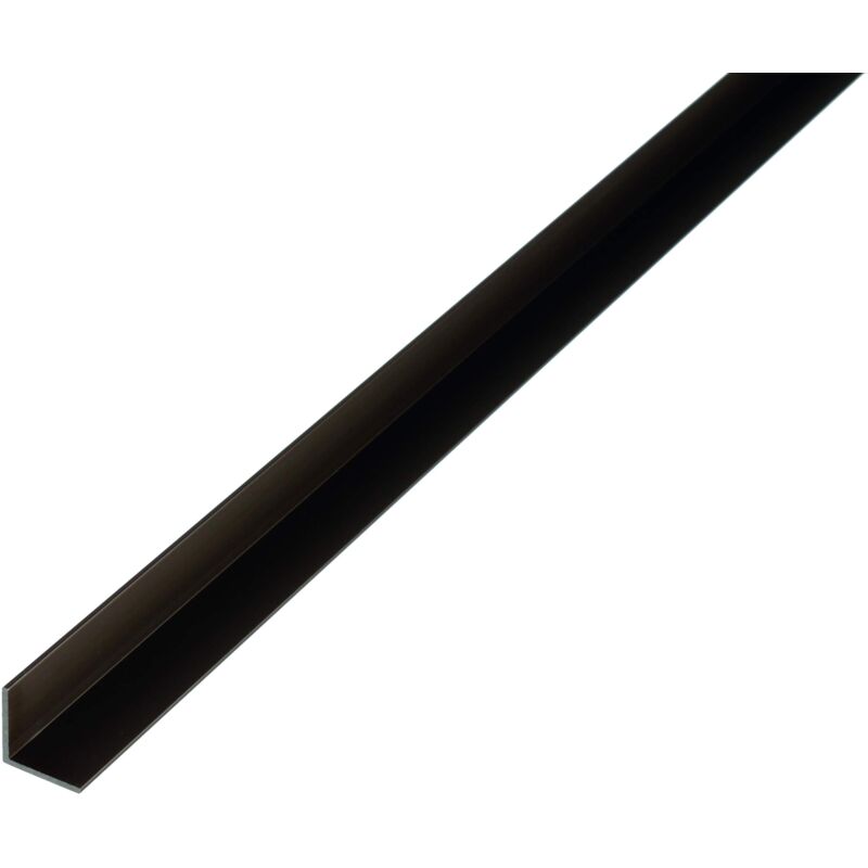 foto del prodotto alberts 480042 profilo angolare alluminio, anodizzato bronzo 1000 x 30 x 30 mm