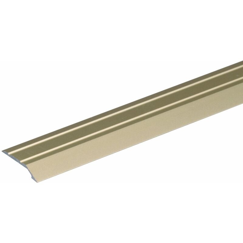 foto del prodotto alberts 490621 profilo di livellamento autoadesivo alluminio, anodizzato color sabbia 900 x 39 mm
