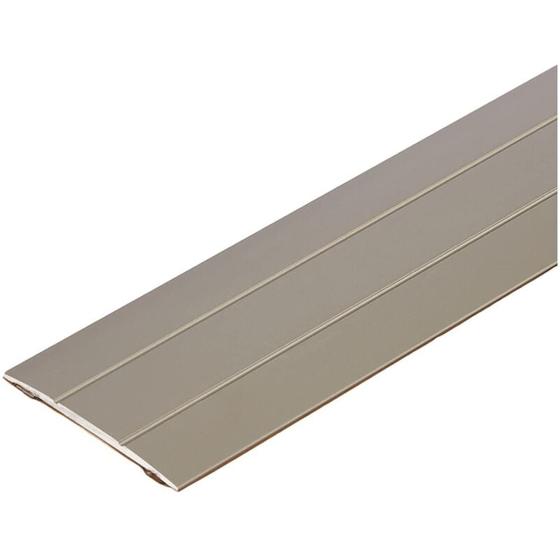 immagine 0 del prodotto alberts 491482 coprisoglia, autoadesivo, alluminio, anodizzato color sabbia, 900 x 38 mm.