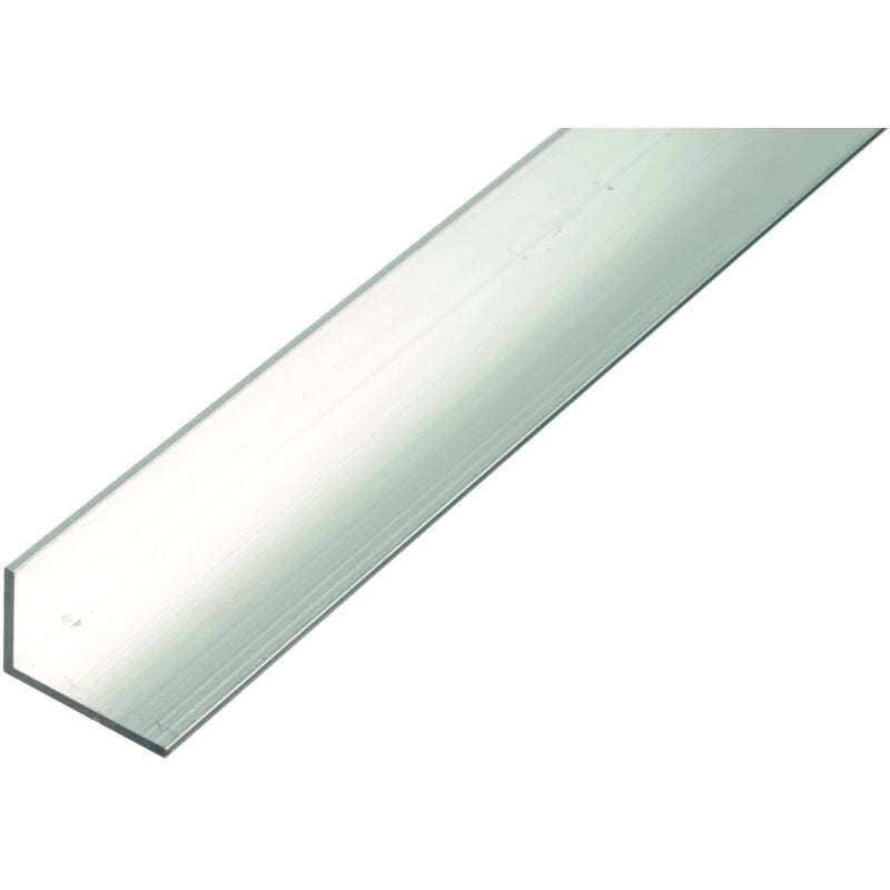 foto del prodotto alberts 499822 profilo angolare alluminio, naturale 1000 x 30 x 15 mm