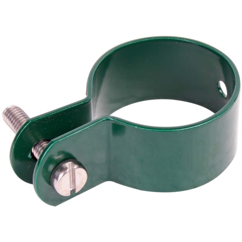 foto del prodotto alberts 656300 fascetta per puntelli e tenditori, zincata a caldo, con rivestimento in plastica verde ral 6005, fascetta 48 mm