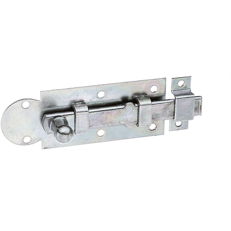 foto del prodotto alberts 840327 chiavistello per finestre, dritto, con guida asta fissata, zincato galvanico, con strato spesso passivato, piastra 80 x 30 mm, set