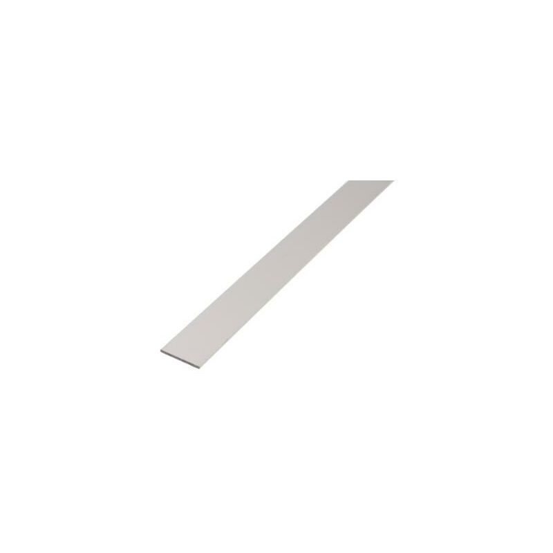 foto del prodotto alberts barra piatta 30x3x1000m alluminio anodizzato argen