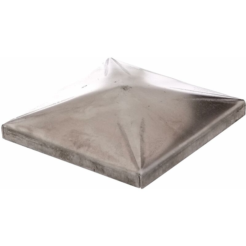 foto del prodotto alberts gah 418038 copripalo per pali in metallo quadro, acciaio, 100 x 100 mm 10 pz
