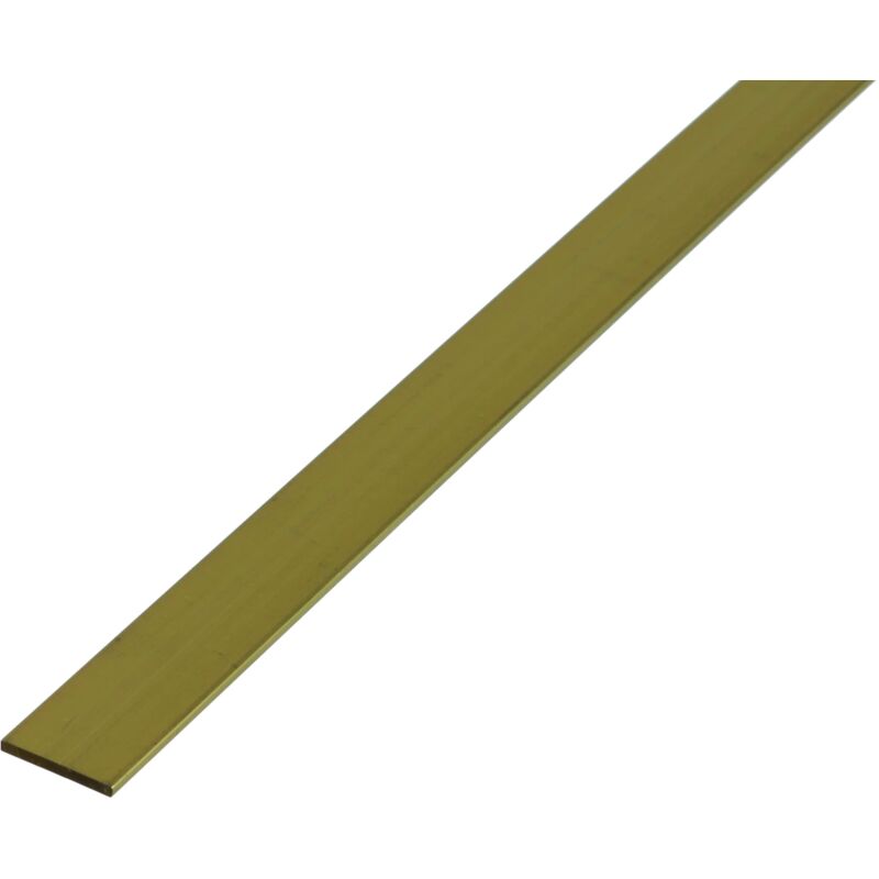 foto del prodotto alberts gah 471330 barra piatta, ottone, 1000 x 15 mm