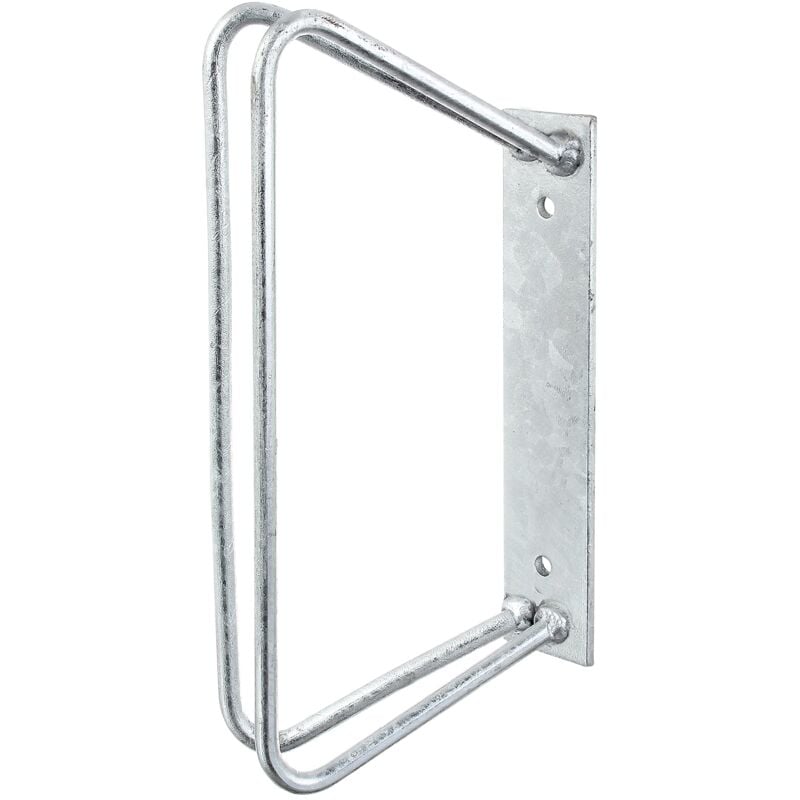 foto del prodotto alberts gah 692254, supporto singolo per bici, fissaggio a parete, zincato a caldo, 45 350 x 170 mm