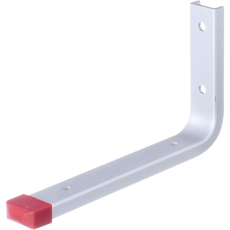 foto del prodotto alberts gah 805500 gancio a parete, alluminio, 90 x 160 mm 10 stk