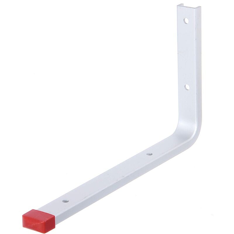 foto del prodotto alberts gah 805517 gancio a parete, alluminio, 130 x 230 mm 10 pz