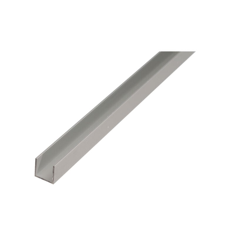 foto del prodotto alberts profilo ad u 10x20x2000mm alluminio anodizzato